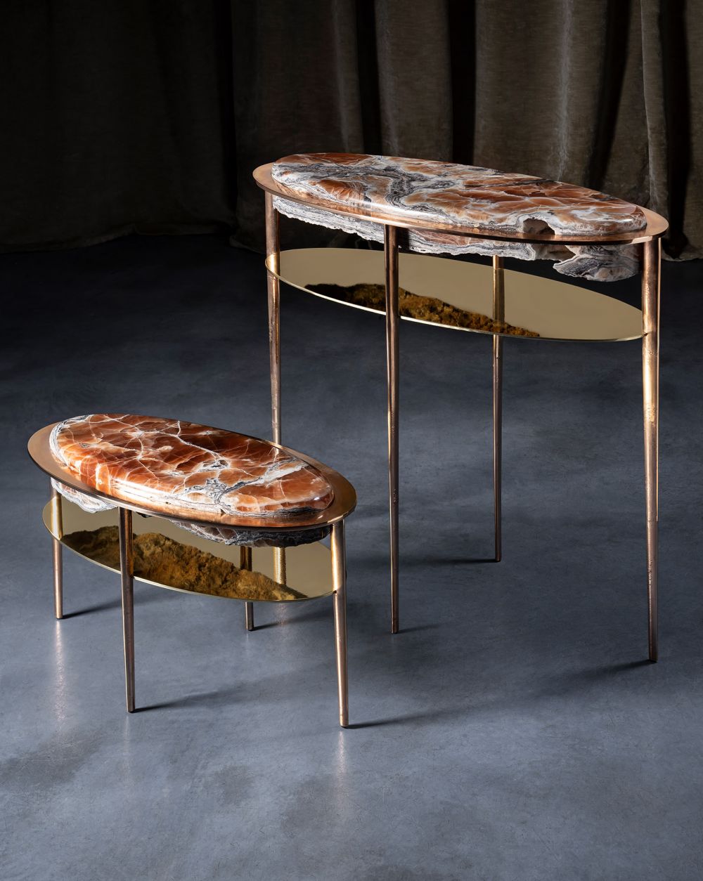 Nebula Cremino Series -  Sculptural tables