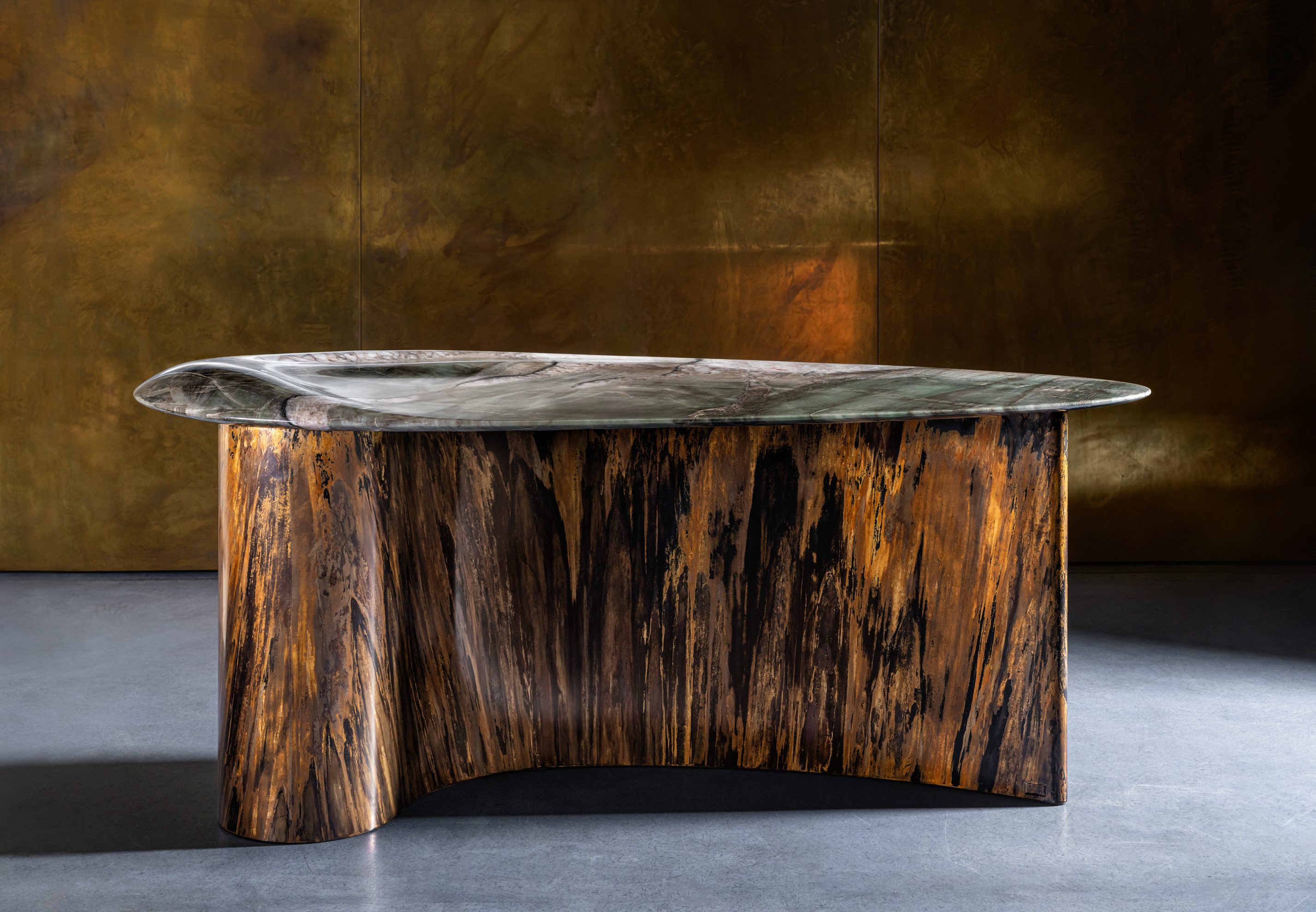 Dunes Glacier Quartzite Console 